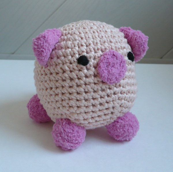 cochon crochet 3