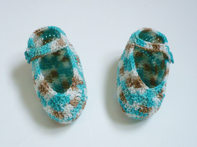 chaussons bébé crochet33