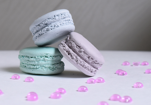 macarons plâtre moule silicone